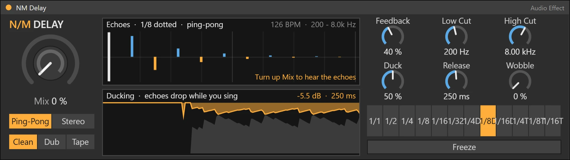 NM Delay Max for Live device