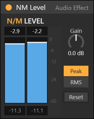 NM Level Max for Live device working on a track
